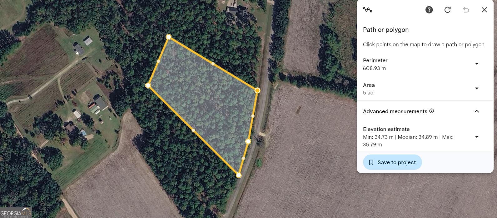 unimproved land for sale at 0 Stilson Leefield Road, Brooklet, GA 30415 — photo 2