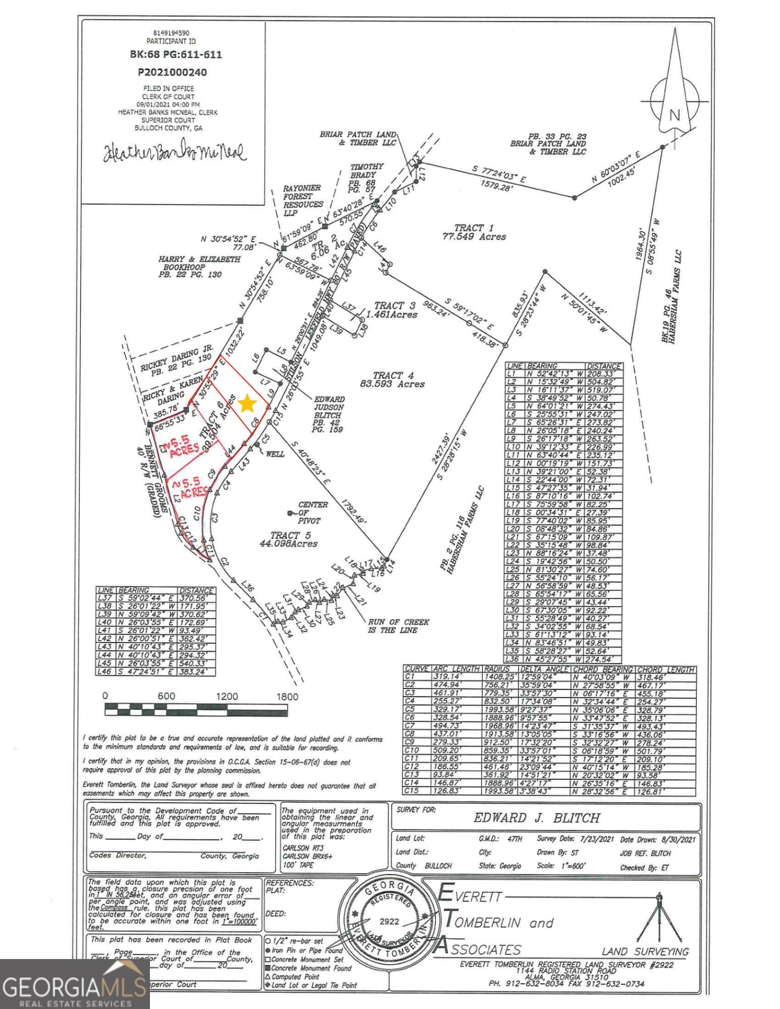 unimproved land for sale at 0 Stilson Leefield Road, Brooklet, GA 30415 — photo 3