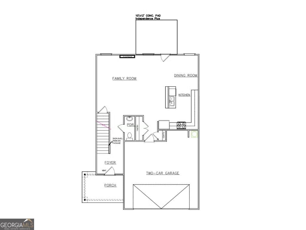 4 bedroom, 3 bathroom, 2,000 sq ft single family residence for sale at 1201 Homer Way, Greensboro, GA 30642 — photo 4