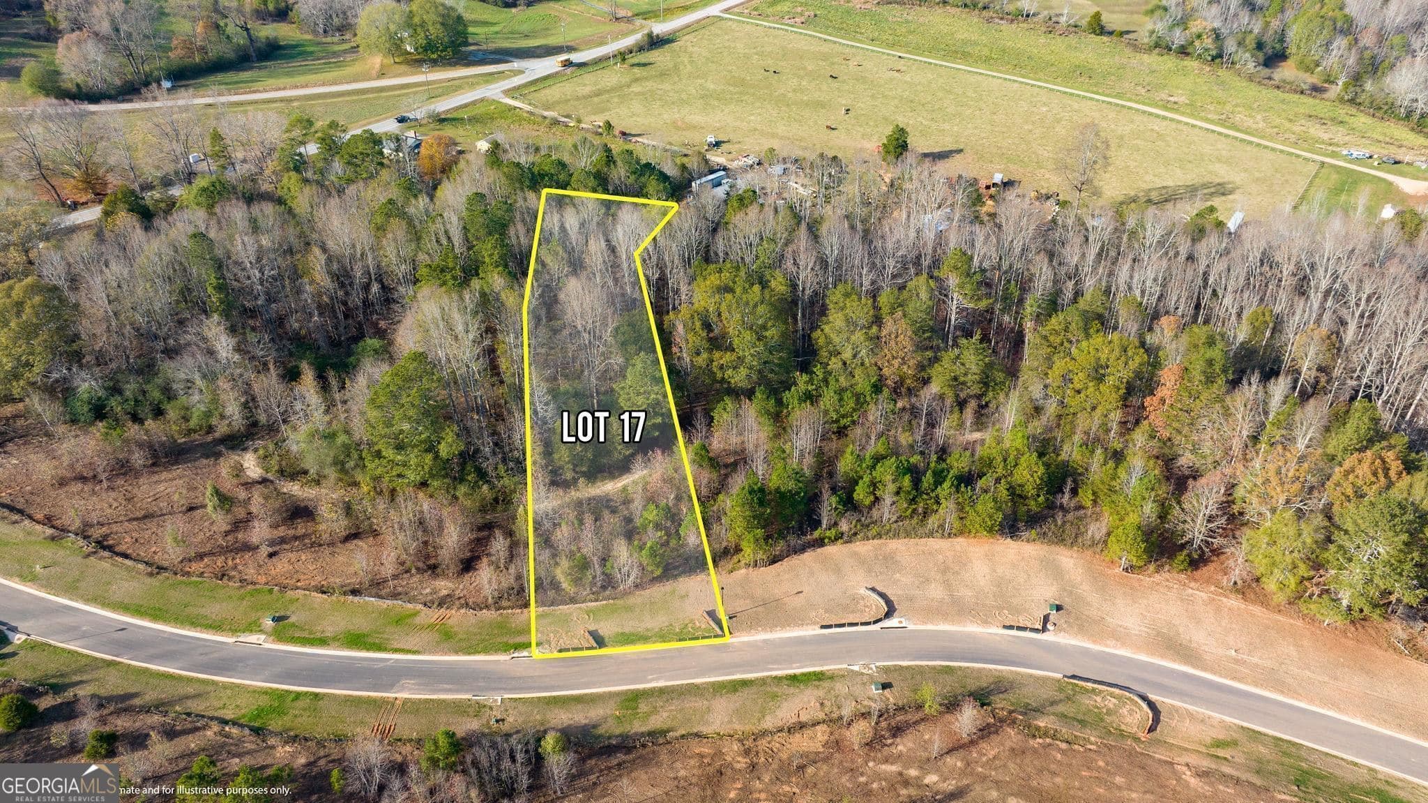 residential lot for sale at 5425 Oak Manor Way LOT 17, Murrayville, GA 30564 — photo 1 of 8