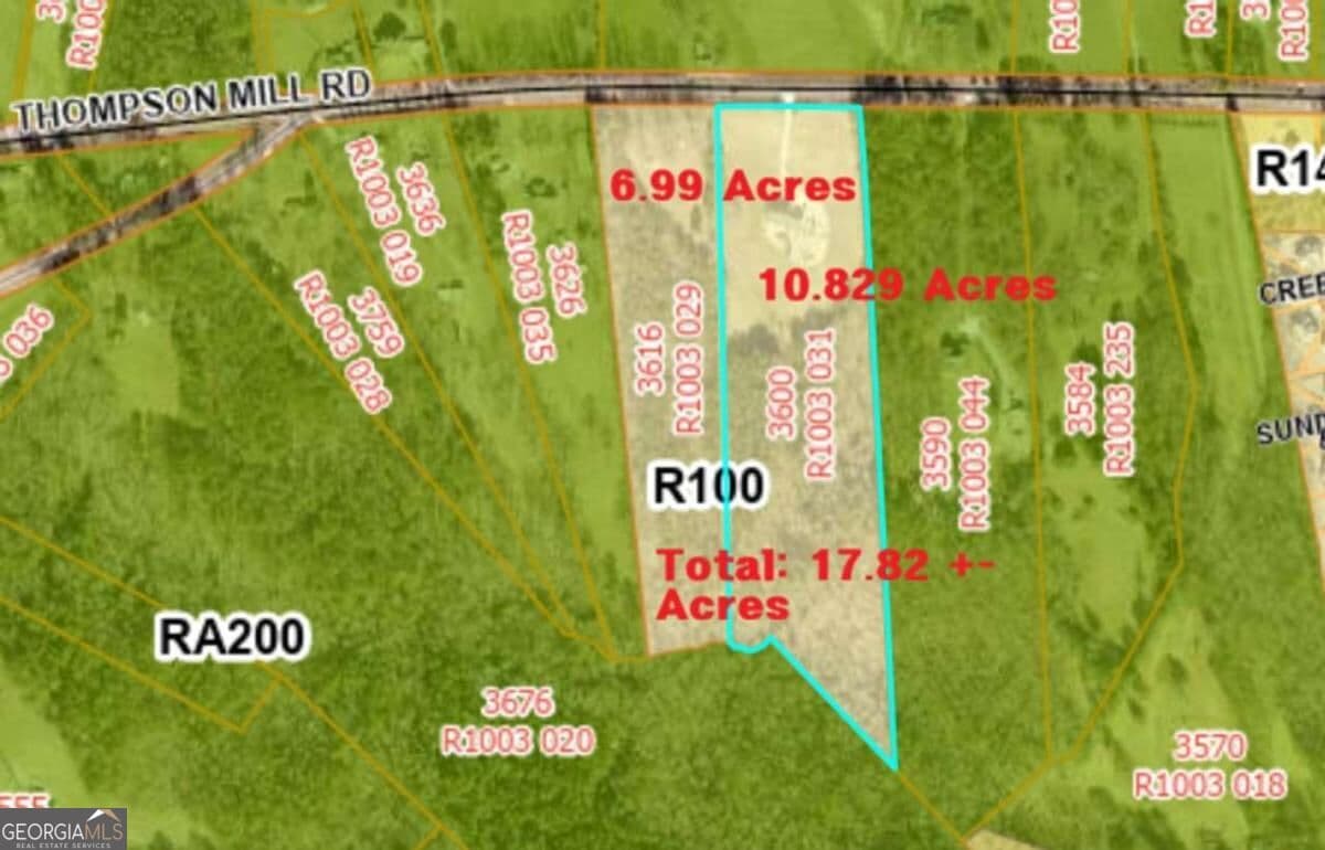 unimproved land for sale at 3616 Thompson Mill Road, Buford, GA 30519 — photo 2