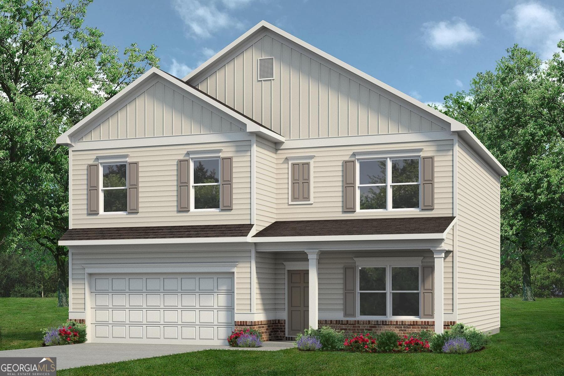 4 bedroom, 2.5 bathroom, 2,372 sq ft single family residence for sale at 202 Park Bench Way LOT D65, Byron, GA 31008 — photo 1 of 59