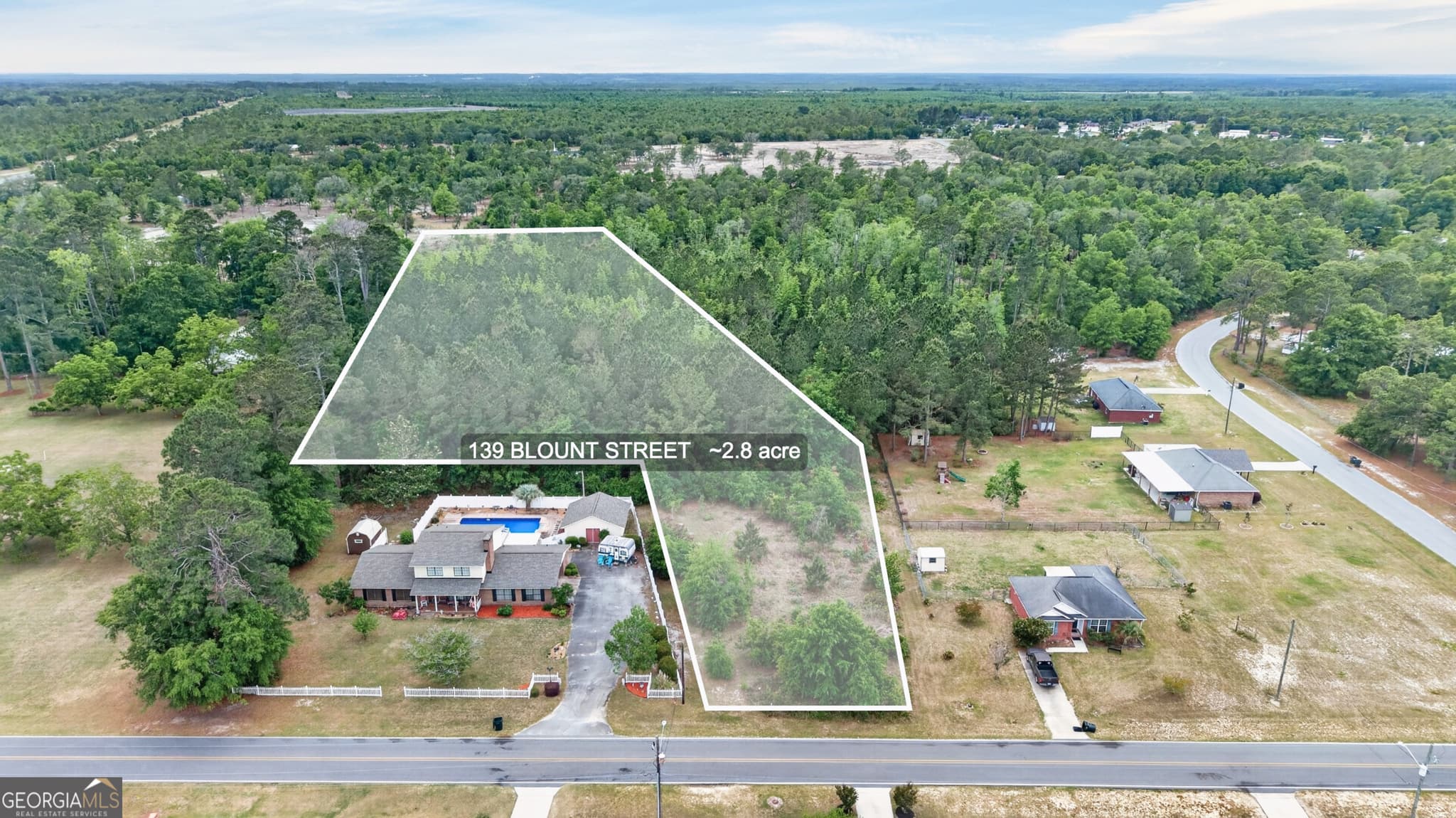 residential lot for sale at 139 Blount Street, Reidsville, GA 30453