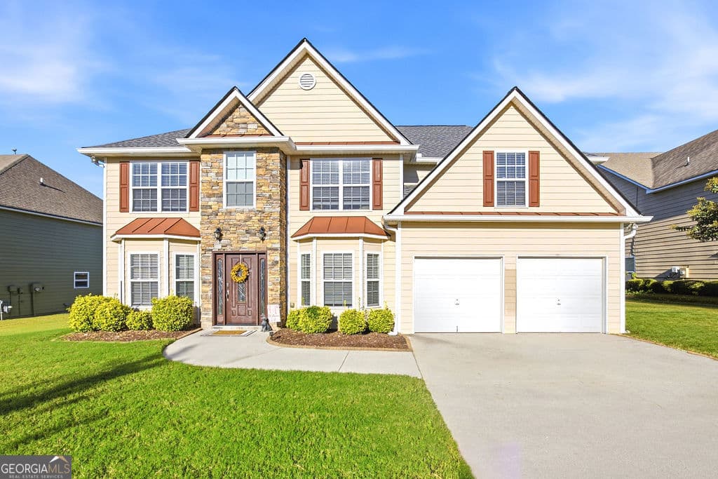 4 bedroom, 2.5 bathroom single family residence for rent at 782 Kaitlyn Drive, Loganville, GA 30052 for $2,750 a month — photo 1 of 24