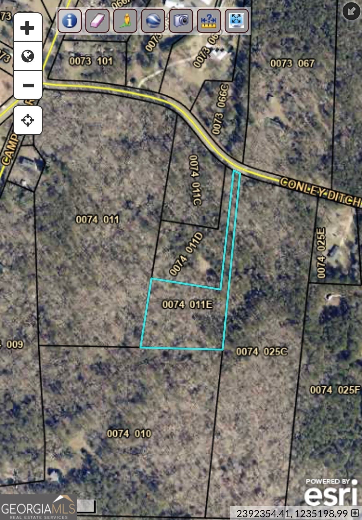 unimproved land for sale at 78 Conley Ditch Road, Covington, GA 30014 — photo 1 of 1