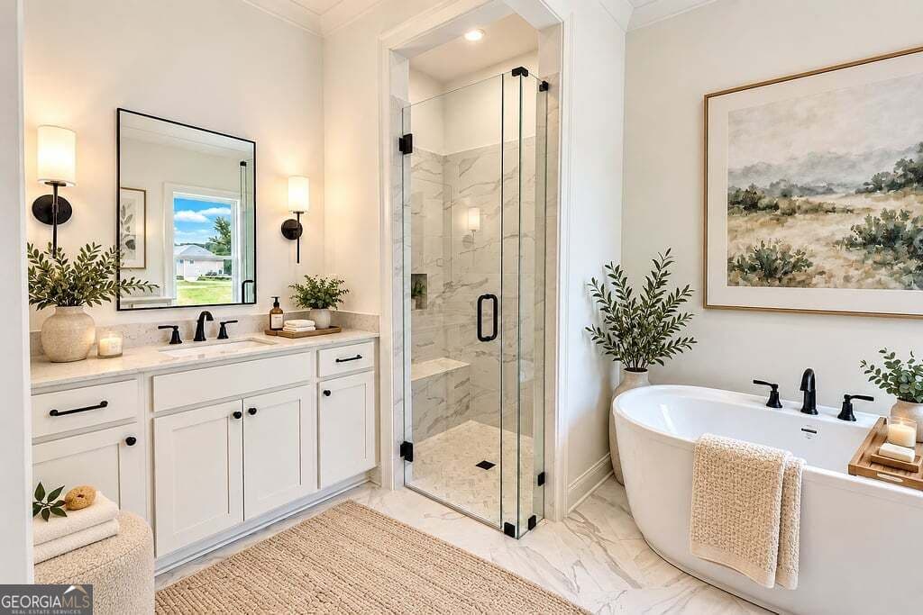 4 bedroom, 3.5 bathroom, 3,331 sq ft single family residence for sale at 328 Races Road, Hoschton, GA 30548 — photo 10