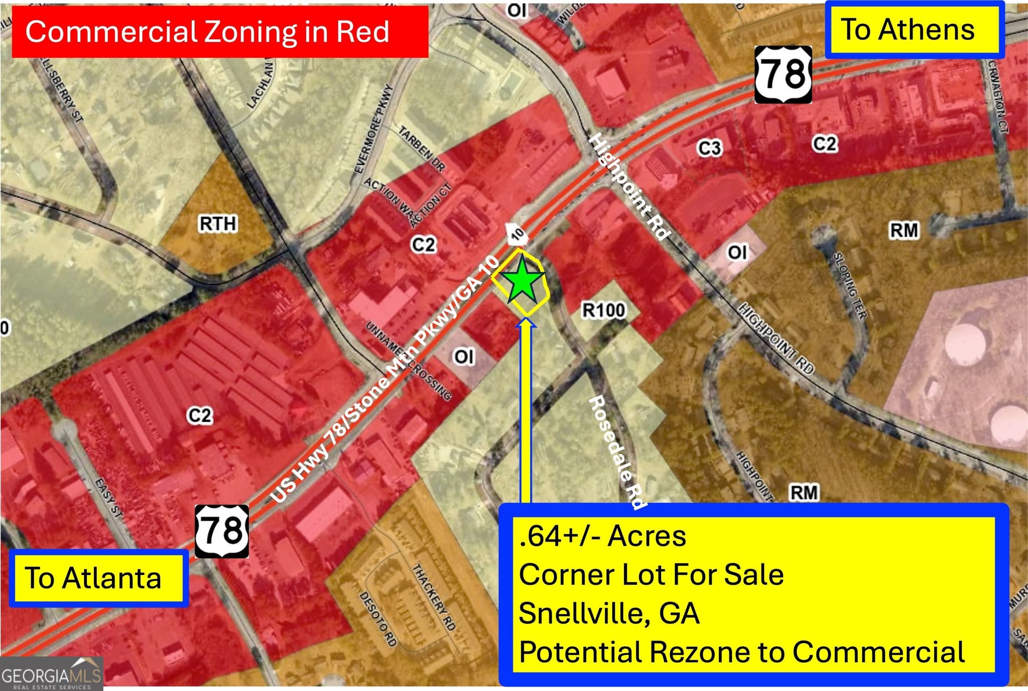3 bedroom, 1 bathroom, 1,668 sq ft single family residence for sale at 2155 Rosedale Road, Snellville, GA 30078 — photo 4