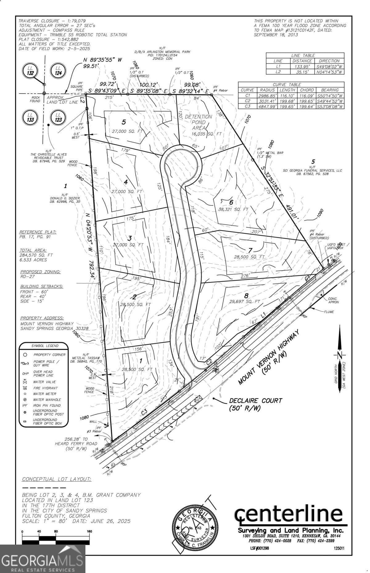 residential lot for sale at 261 Mount Vernon Highway, Atlanta, GA 30328 — photo 6