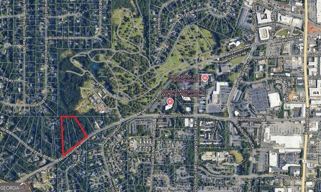 residential lot for sale at 261 Mount Vernon Highway, Atlanta, GA 30328 — photo 3