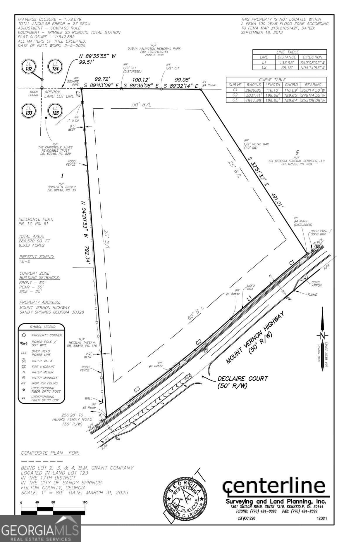 residential lot for sale at 261 Mount Vernon Highway, Atlanta, GA 30328 — photo 4
