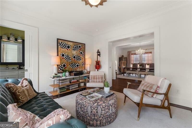 6 bedroom, 5.5 bathroom single family residence for rent at 1055 Bellevue Drive, Atlanta, GA 30306 for $12,000 a month — photo 6