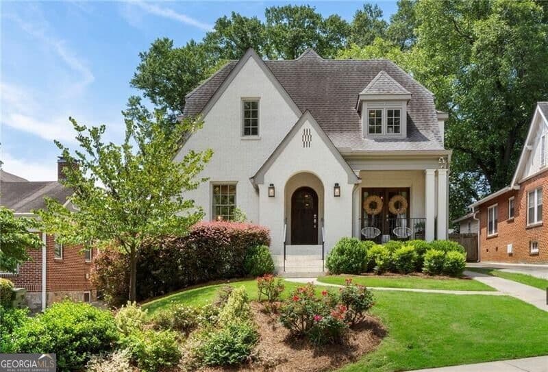 6 bedroom, 5.5 bathroom single family residence for rent at 1055 Bellevue Drive, Atlanta, GA 30306 for $12,000 a month — photo 1 of 59