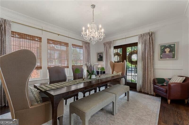 6 bedroom, 5.5 bathroom single family residence for rent at 1055 Bellevue Drive, Atlanta, GA 30306 for $12,000 a month — photo 10