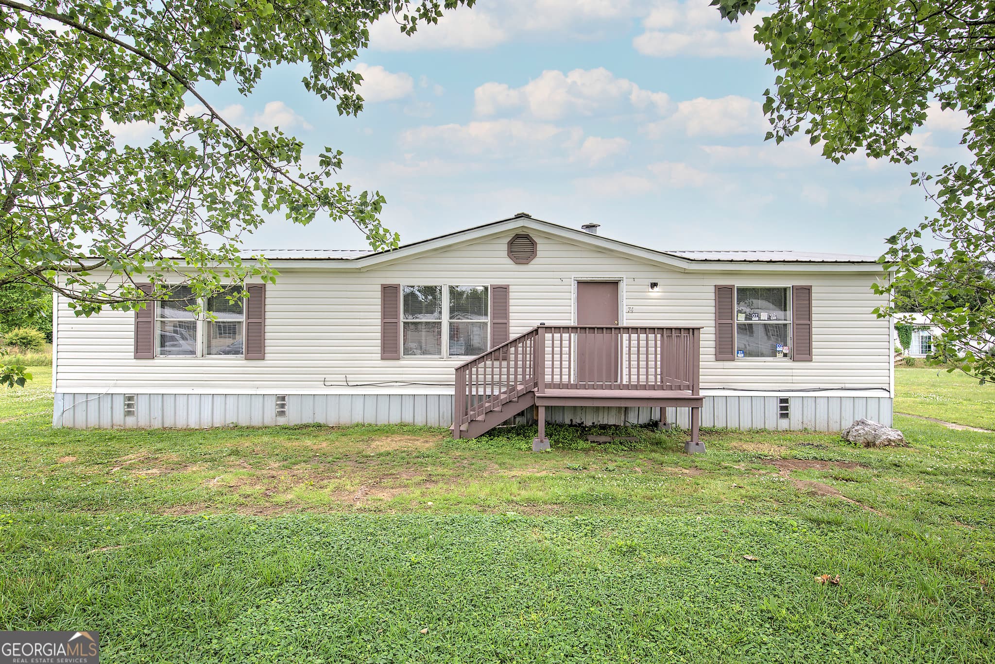 3 bedroom, 2 bathroom, 1,400 sq ft manufactured home,single family residence sold at 74 Fields Walk 17, Summerville, GA 30747