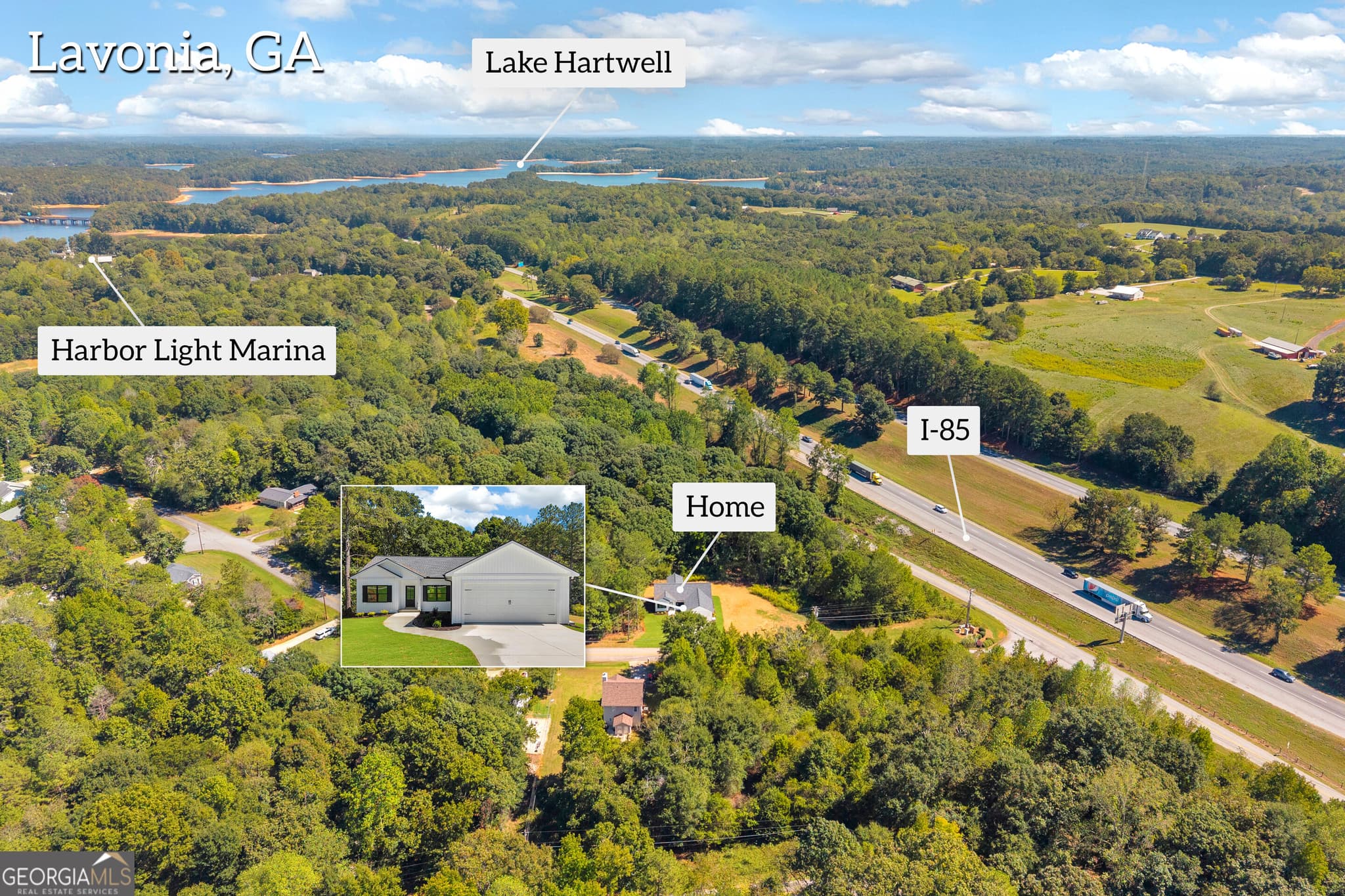 3 bedroom, 2 bathroom, 1,570 sq ft single family residence for sale at 64 Harbor Heights Circle, Lavonia, GA 30553 — photo 4
