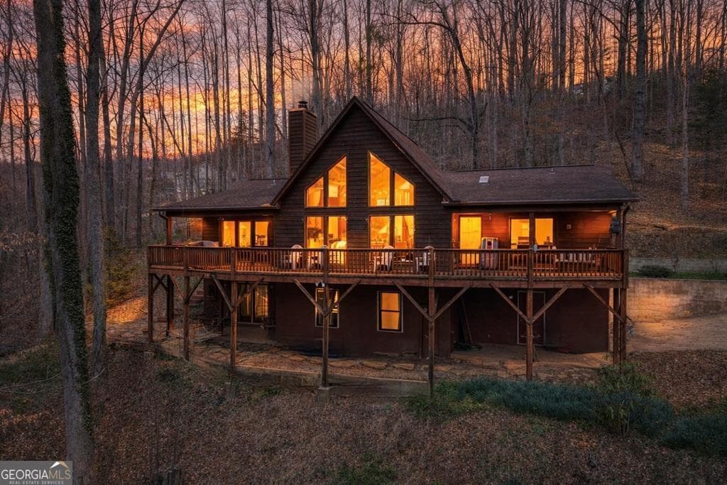 3 bedroom, 3 bathroom cabin,single family residence for sale at 575 Carolina Springs Lane, Franklin, NC 28734