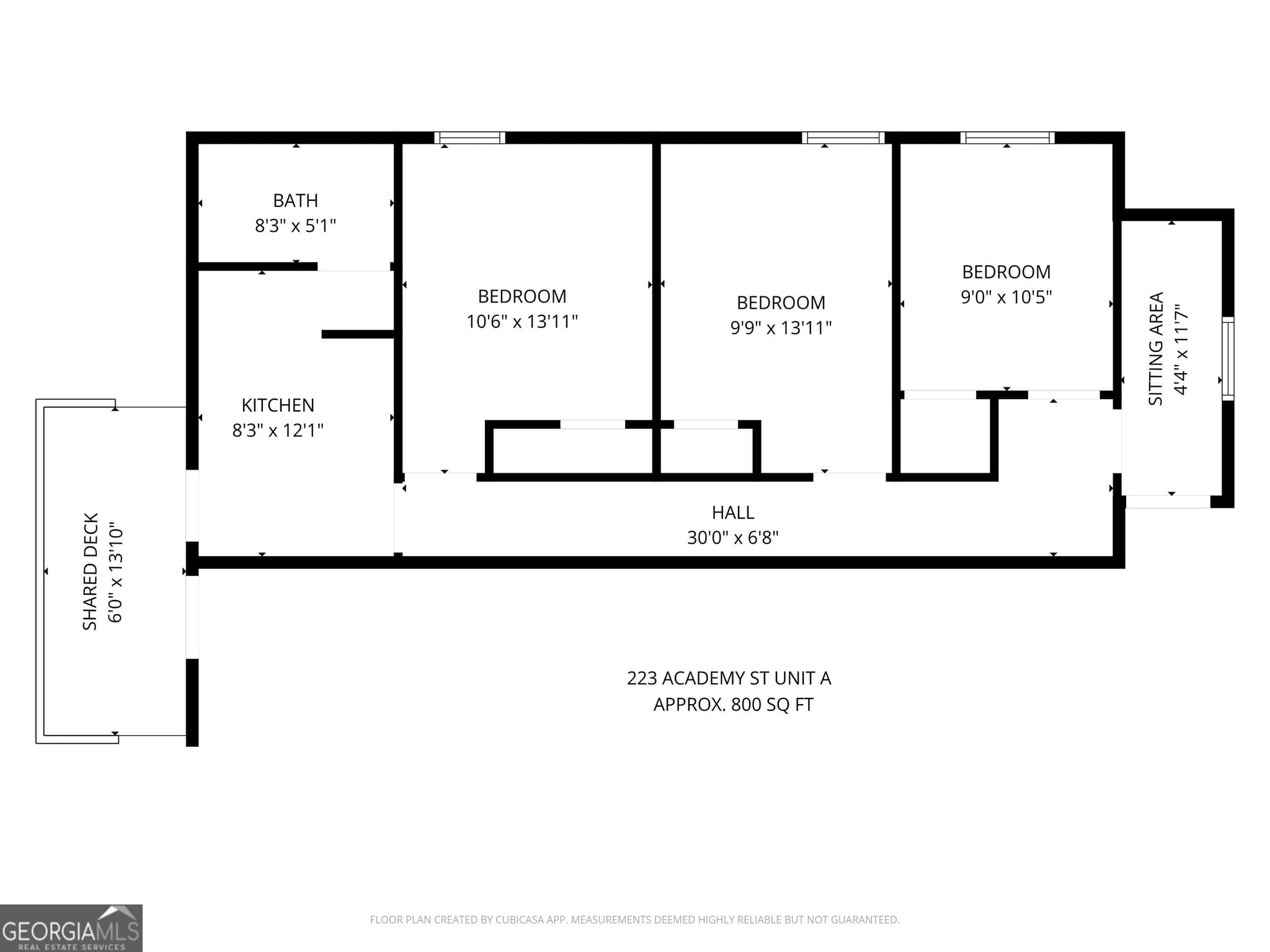 multi family,duplex for sale at 223 Academy Street, Americus, GA 31709 — photo 2