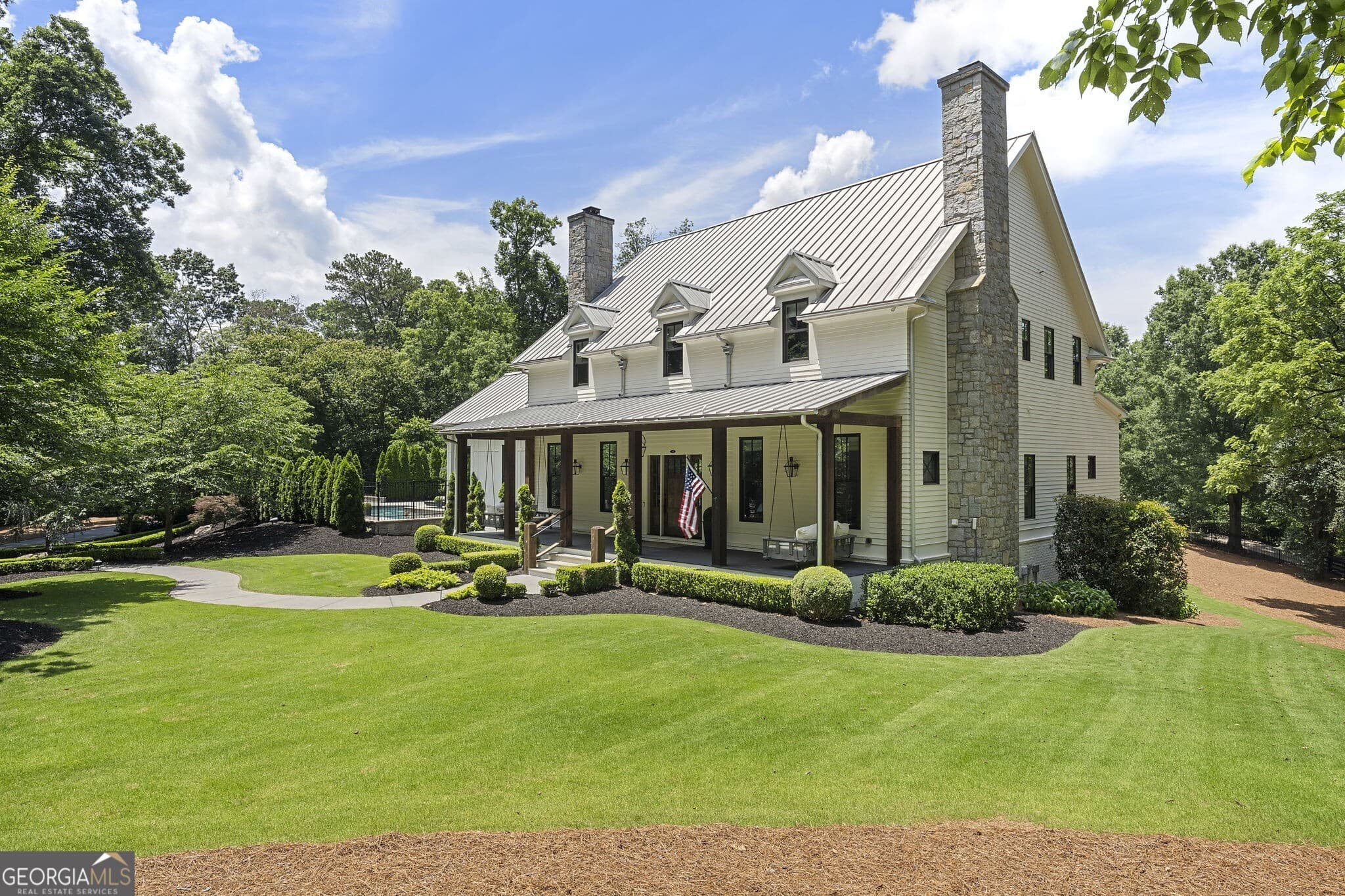 6 bedroom, 7.5 bathroom, 9,082 sq ft single family residence for sale at 13365 Hopewell Road, Alpharetta, GA 30004 — photo 2