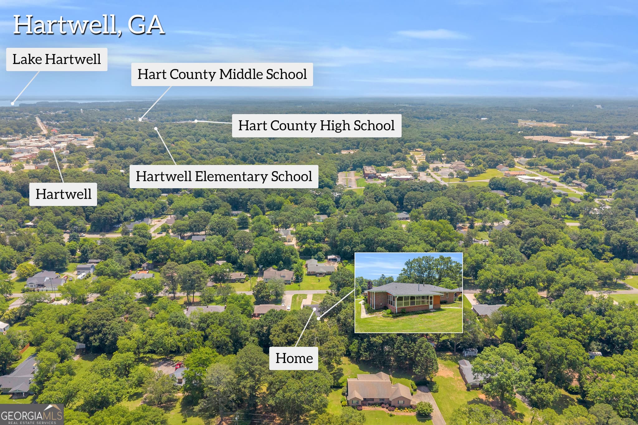 3 bedroom, 3 bathroom, 1,898 sq ft single family residence for sale at 128 Smith Street, Hartwell, GA 30643 — photo 8