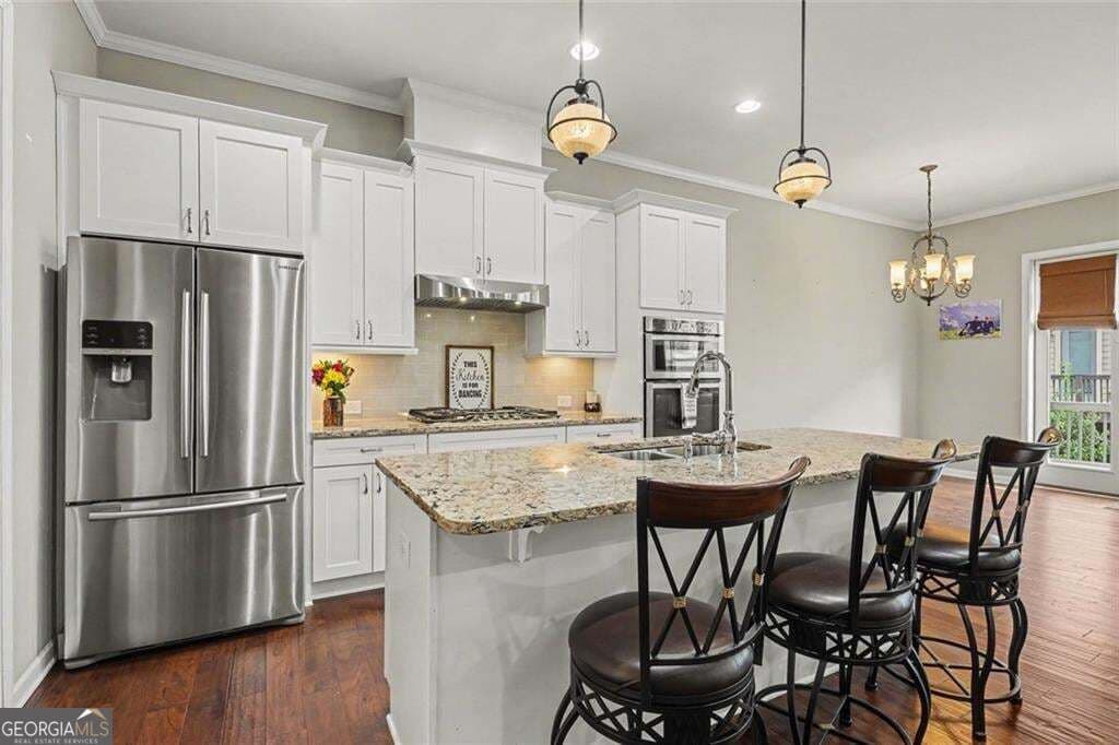 3 bedroom, 3.5 bathroom, 3,443 sq ft townhouse for sale at 1011 Milhaven Drive, Roswell, GA 30076 — photo 6