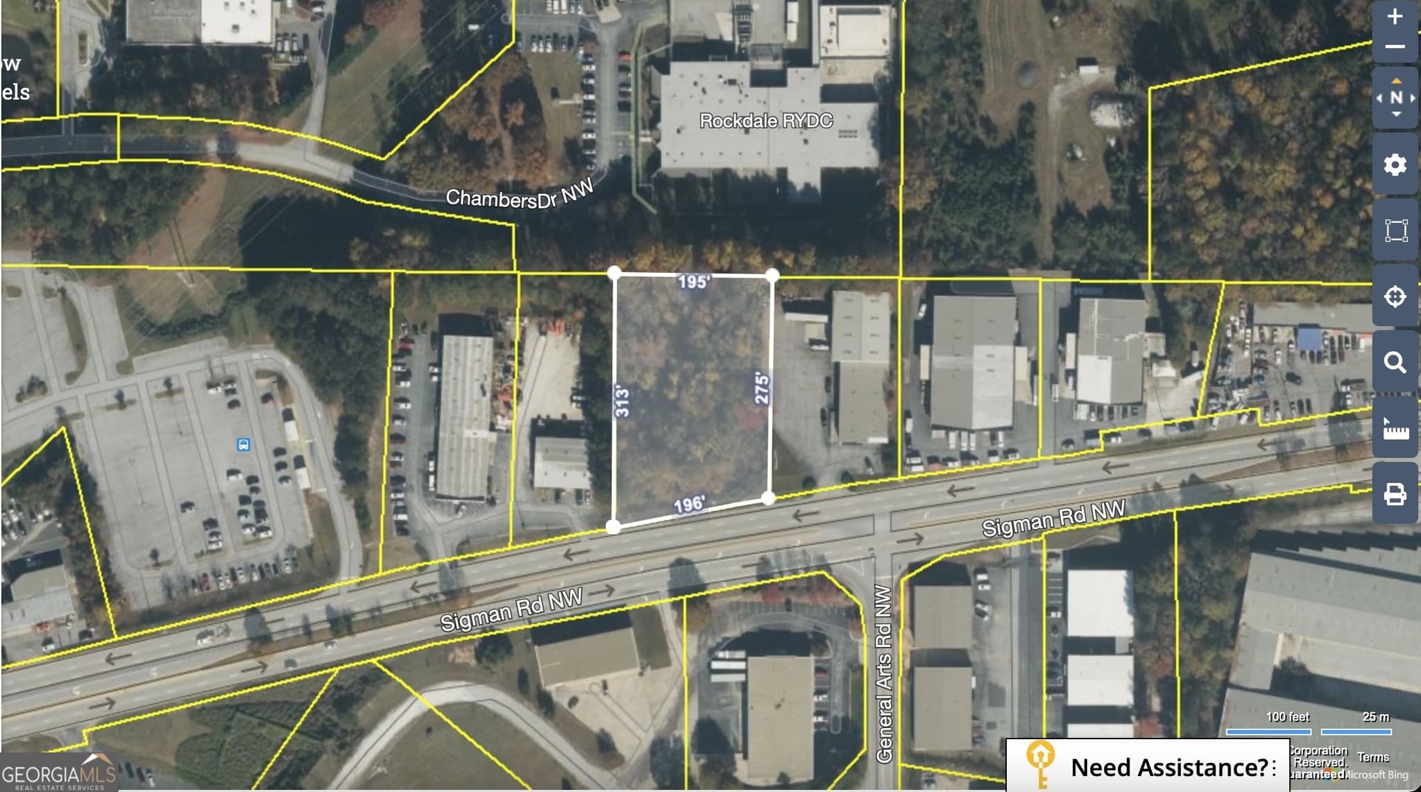 commercial for sale at 2095 SIGMAN Road, Conyers, GA 30012 — photo 2