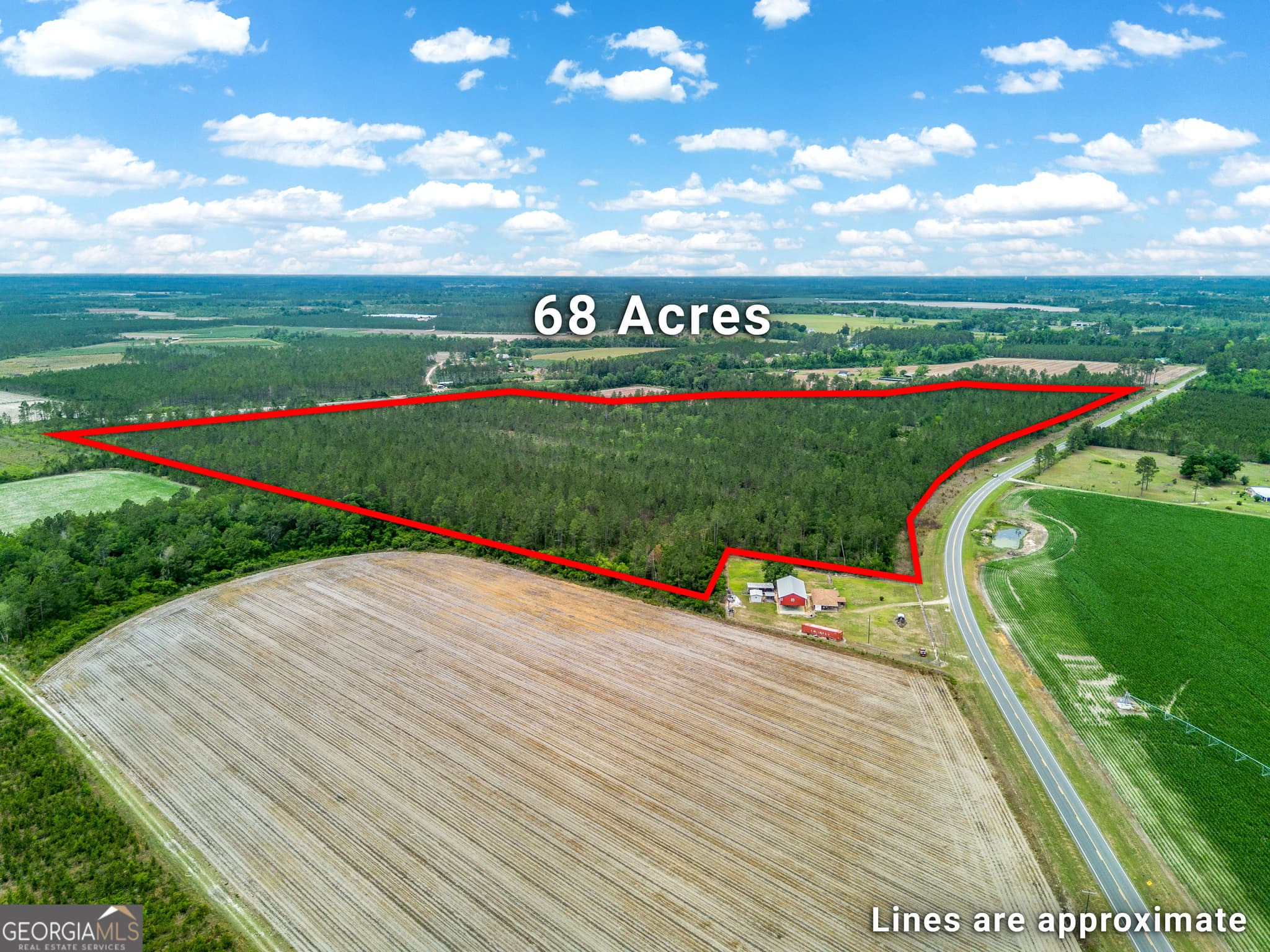 unimproved land for sale at 110 Lees Chapel Road, Nicholls, GA 31554 — photo 2