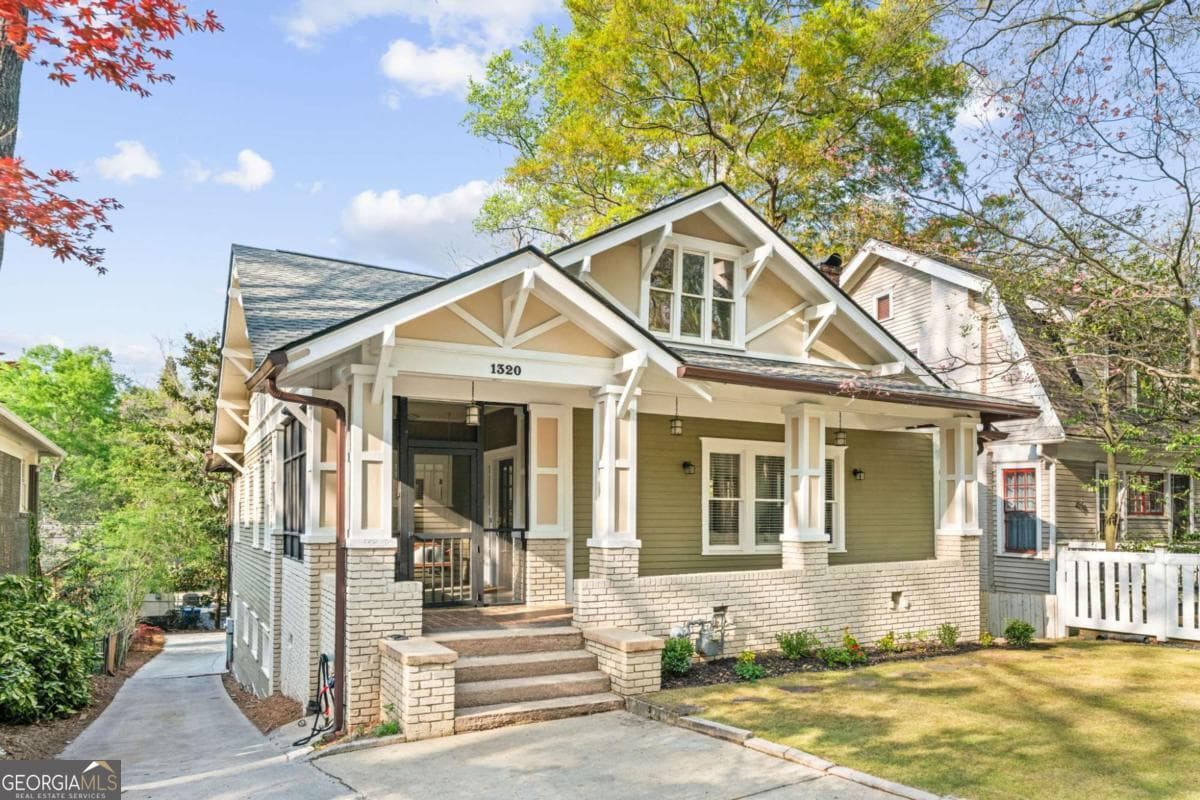 4 bedroom, 4 bathroom, 1,682 sq ft single family residence sold at 1320 North Avenue, Atlanta, GA 30307