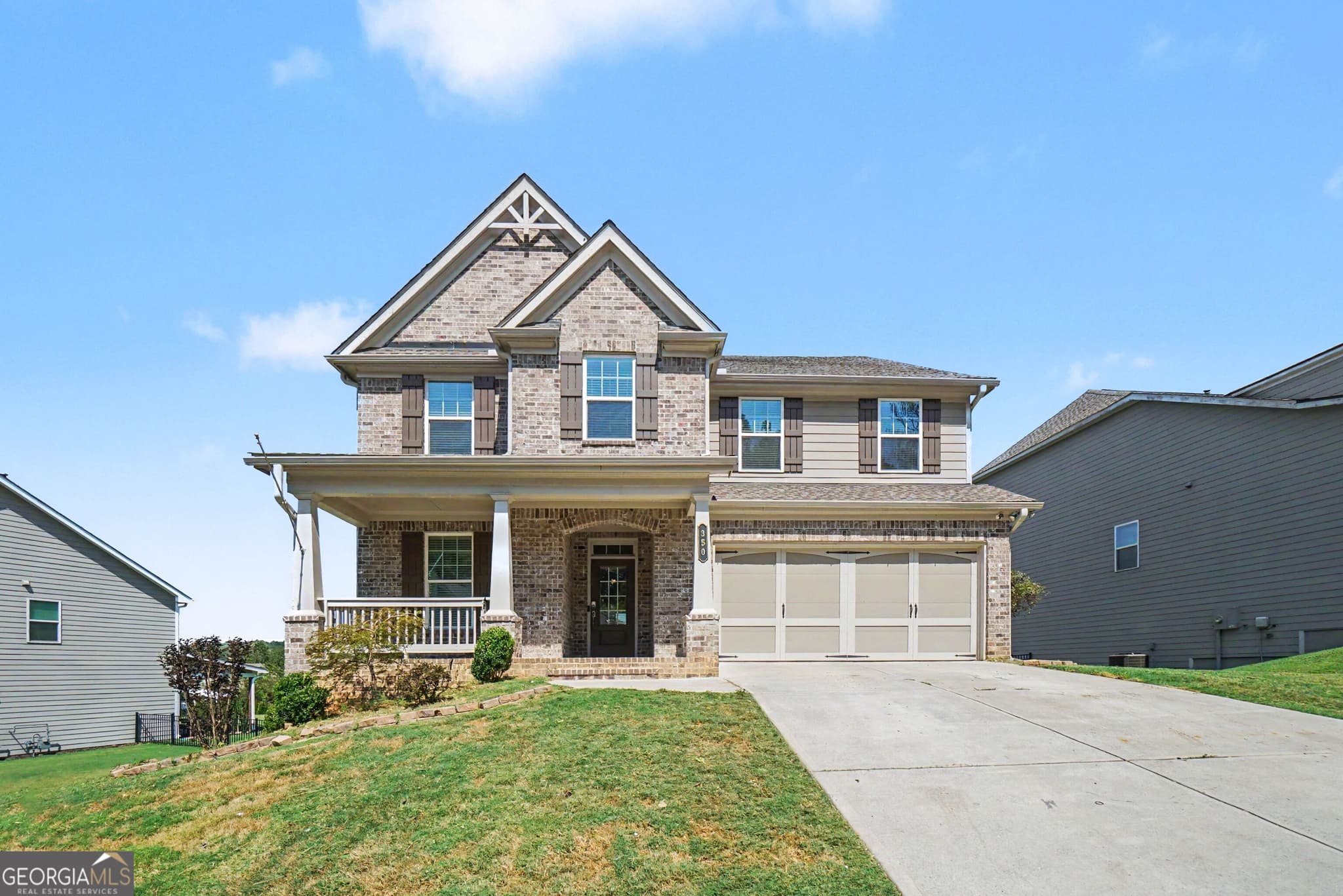 5 bedroom, 2.5 bathroom, 3,078 sq ft single family residence for sale at 350 Gardens Of Harmony Drive, Canton, GA 30115 — photo 1 of 15