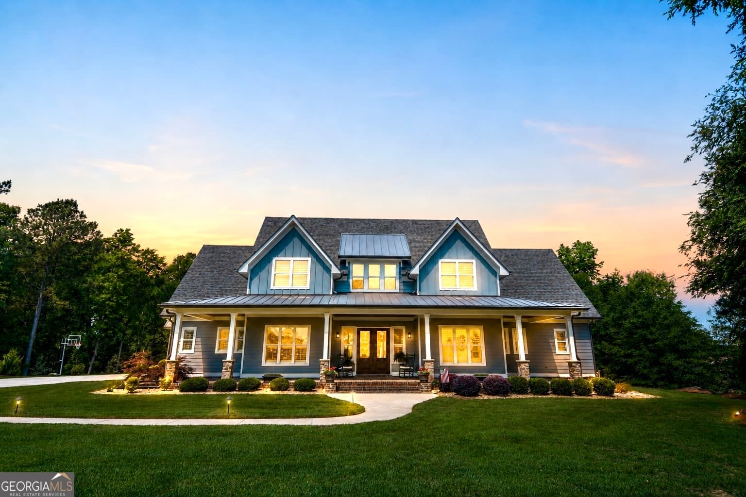 4 bedroom, 4.5 bathroom, 4,238 sq ft single family residence for sale at 345 Huff Creek Road, Williamson, GA 30292 — photo 2