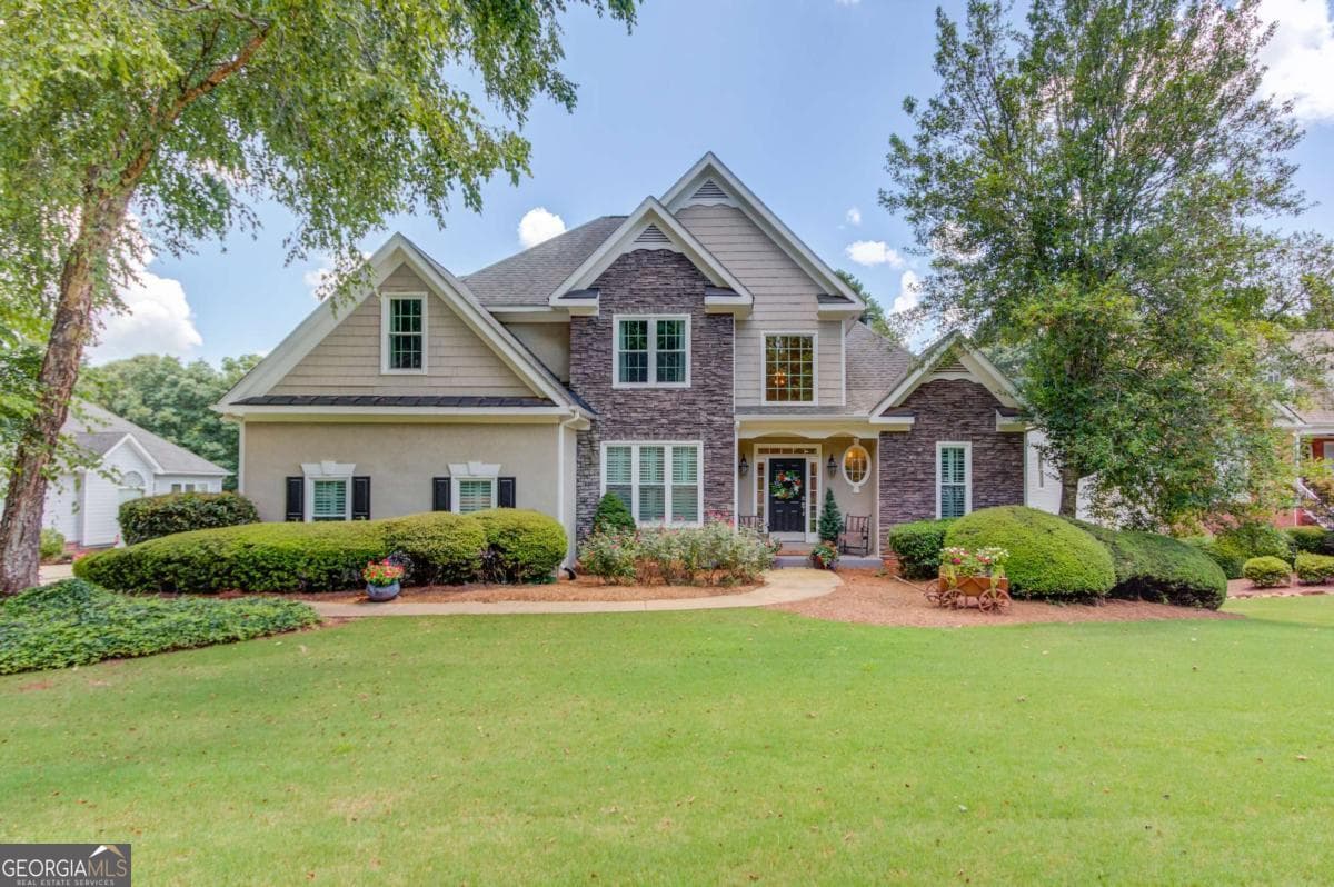 5 bedroom, 3.5 bathroom, 3,734 sq ft single family residence for sale at 281 Providence Club Drive, Monroe, GA 30656 — photo 1 of 86