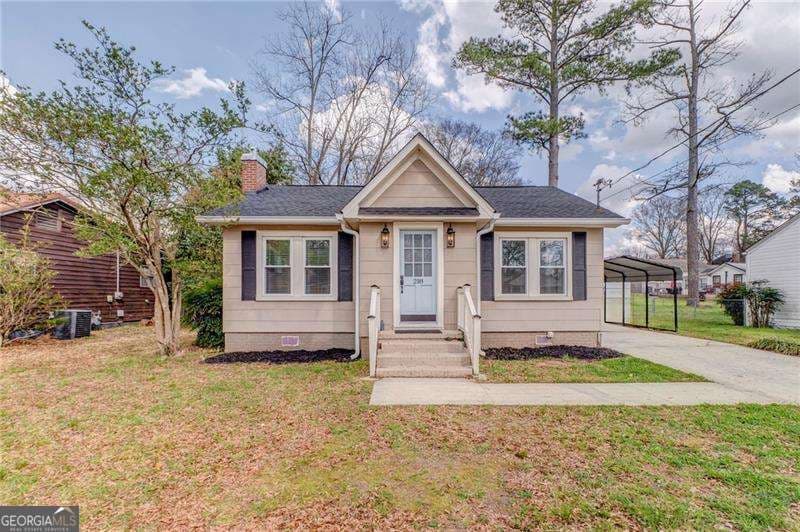 2 bedroom, 1 bathroom, 1,104 sq ft single family residence sold at 218 Chestnut Street, Cedartown, GA 30125