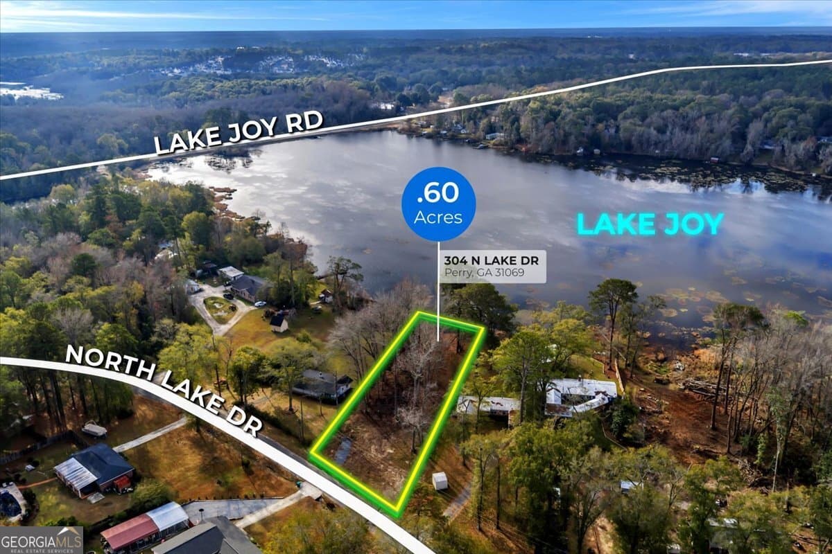 residential lot for sale at 304 N Lake Drive, Perry, GA 31069 — photo 2