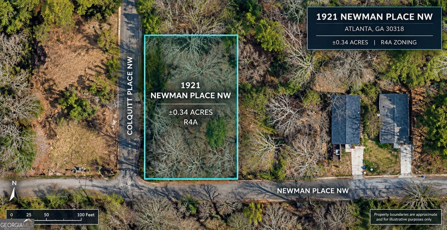 residential lot for sale at 1921 Newman Place, Atlanta, GA 30318 — photo 3