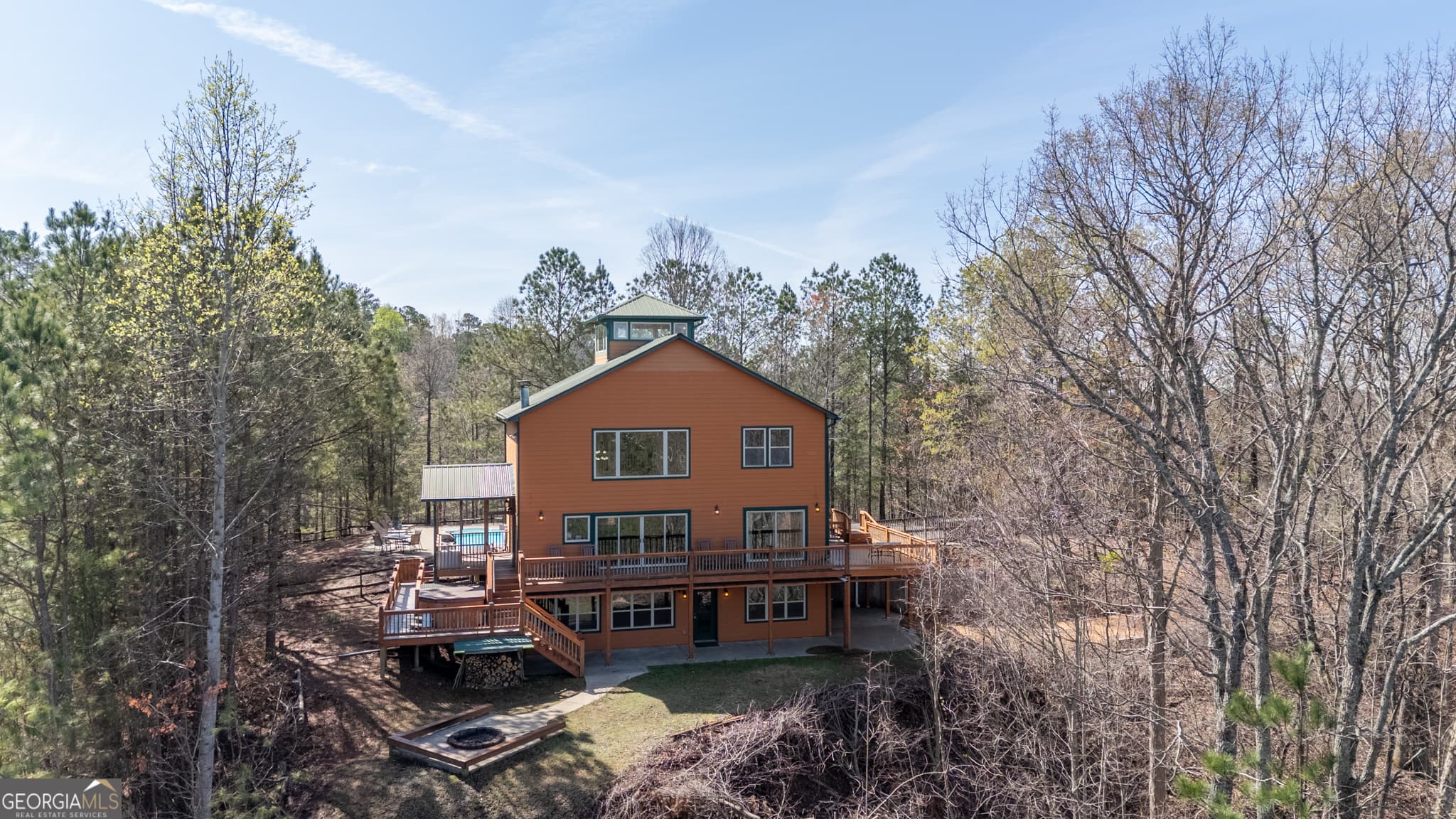 4 bedroom, 3.5 bathroom, 3,620 sq ft cabin,single family residence for sale at 14 Honeysuckle Way, Ellijay, GA 30540 — photo 5