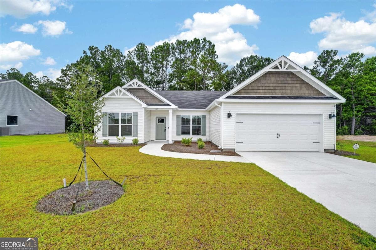 4 bedroom, 2 bathroom single family residence for sale at 329 Crosswinds Drive, Rincon, GA 31326