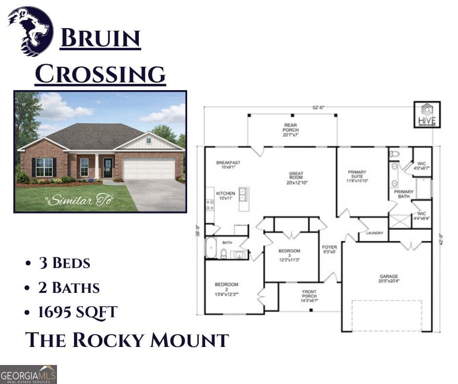 3 bedroom, 2 bathroom, 1,695 sq ft single family residence for sale at 14 Spooner Drive, Hawkinsville, GA 31036 — photo 2