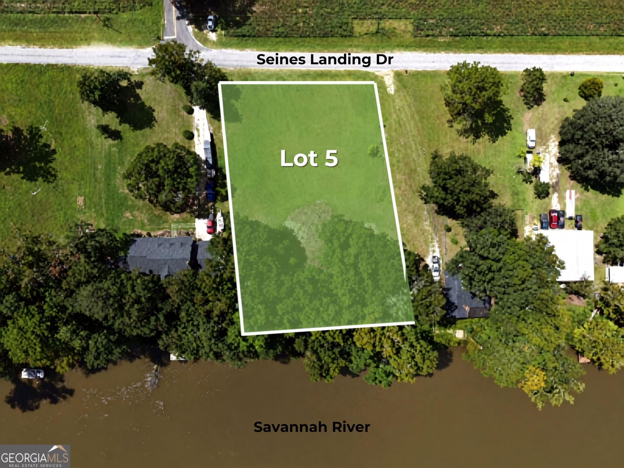 residential lot for sale at LOT 5 Seines Landing Drive, Springfield, GA 31329 — photo 2