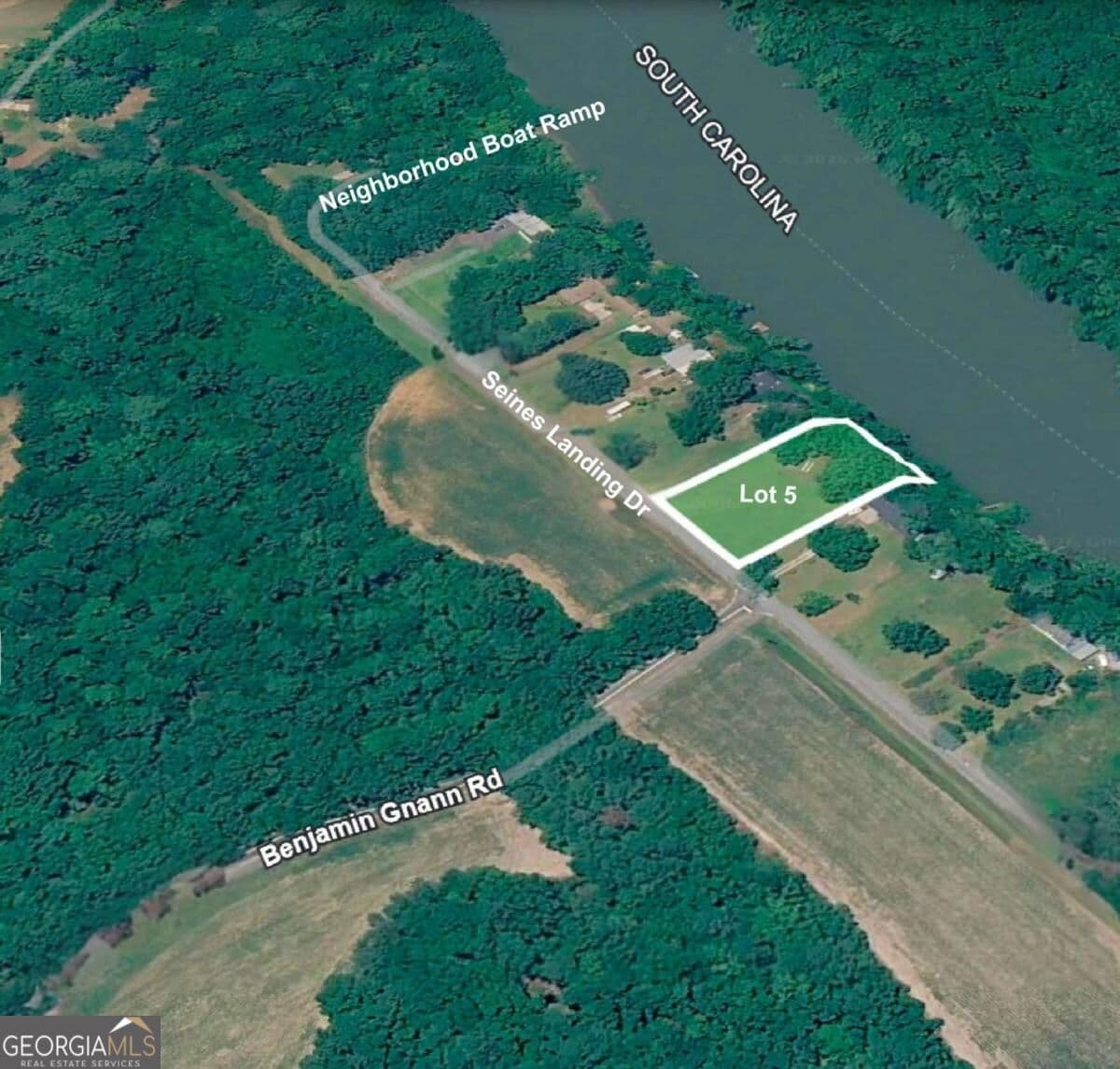 residential lot for sale at LOT 5 Seines Landing Drive, Springfield, GA 31329 — photo 6