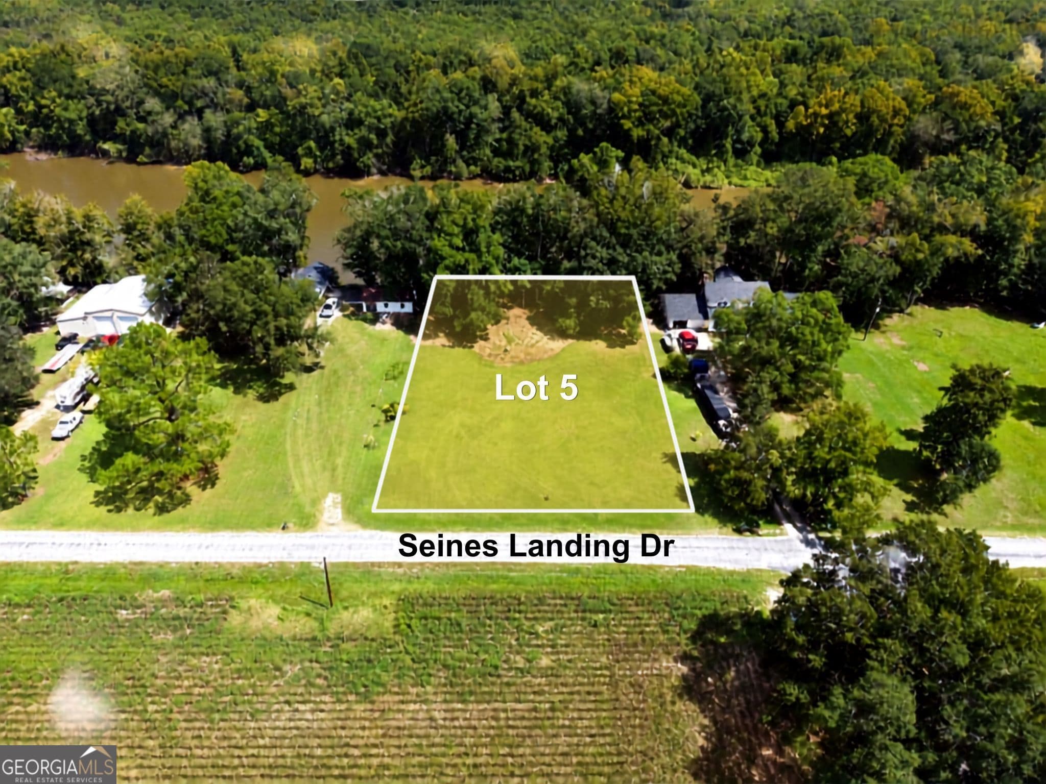 residential lot for sale at LOT 5 Seines Landing Drive, Springfield, GA 31329 — photo 3
