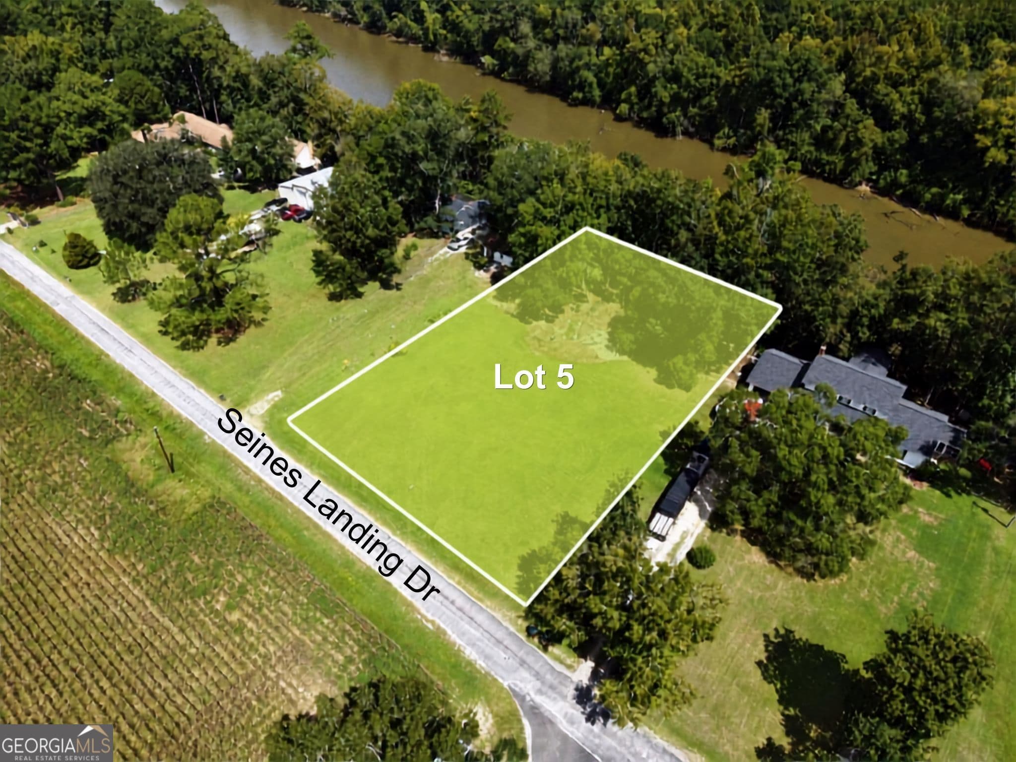 residential lot for sale at LOT 5 Seines Landing Drive, Springfield, GA 31329