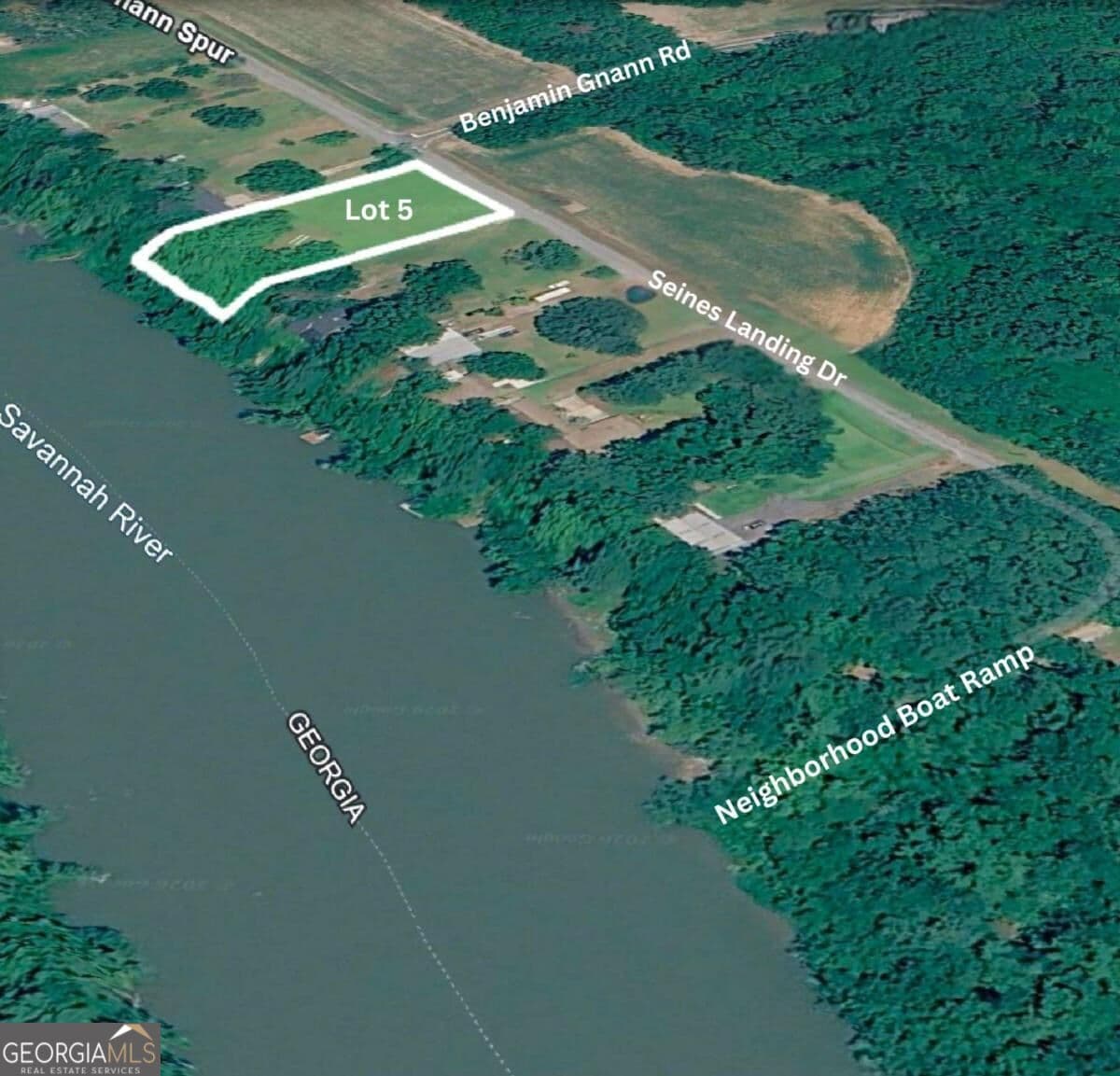 residential lot for sale at LOT 5 Seines Landing Drive, Springfield, GA 31329 — photo 5