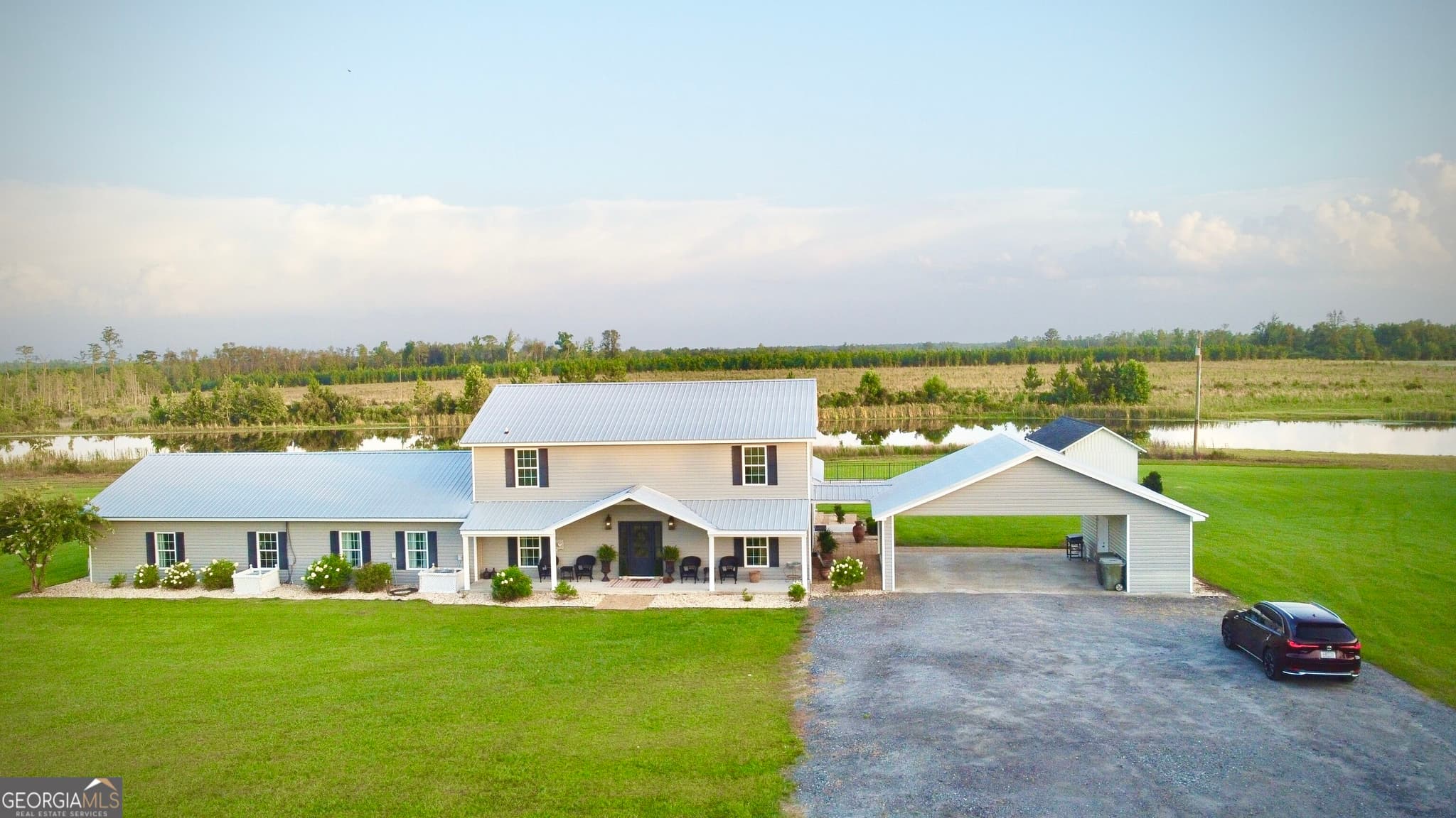 4 bedroom, 3 bathroom, 3,368 sq ft single family residence for sale at 2495 Broxton Highway, Denton, GA 31532