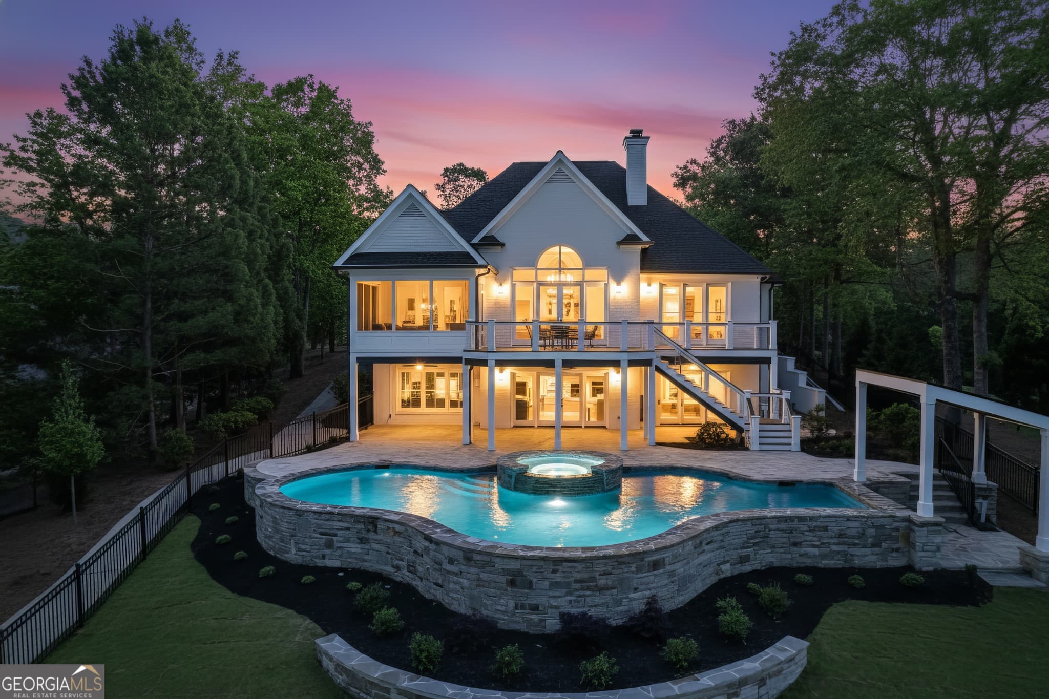 4 bedroom, 4.5 bathroom single family residence for sale at 2691 Club Drive, Greensboro, GA 30642