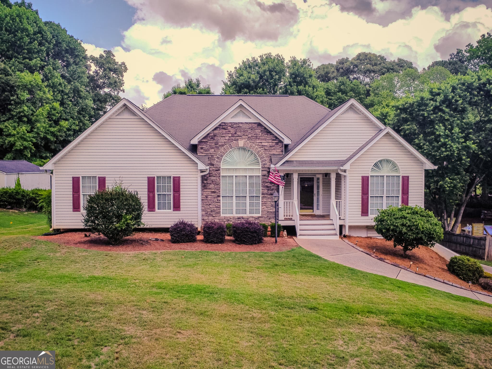 4 bedroom, 2 bathroom, 1,741 sq ft single family residence for sale at 168 Magnolia Drive, Douglasville, GA 30134