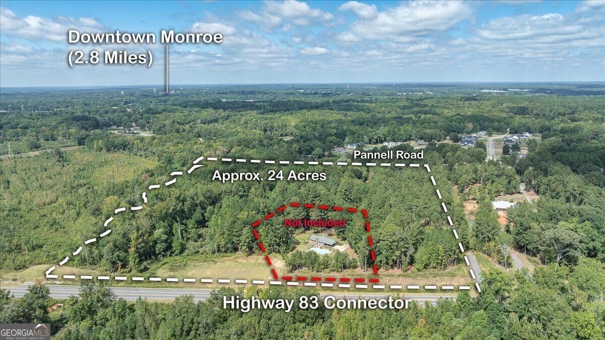 residential lot for sale at 1085 Pannell Road, Monroe, GA 30655 — photo 1 of 46