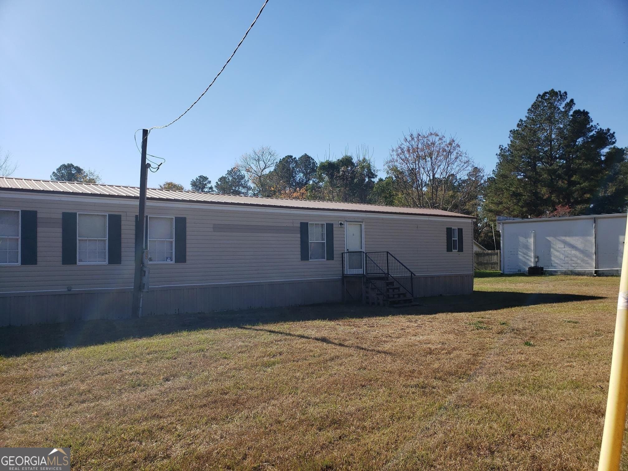3 bedroom, 2 bathroom, 1,216 sq ft manufactured home,single family residence for sale at 156 P W Clifton Road, Brooklet, GA 30415