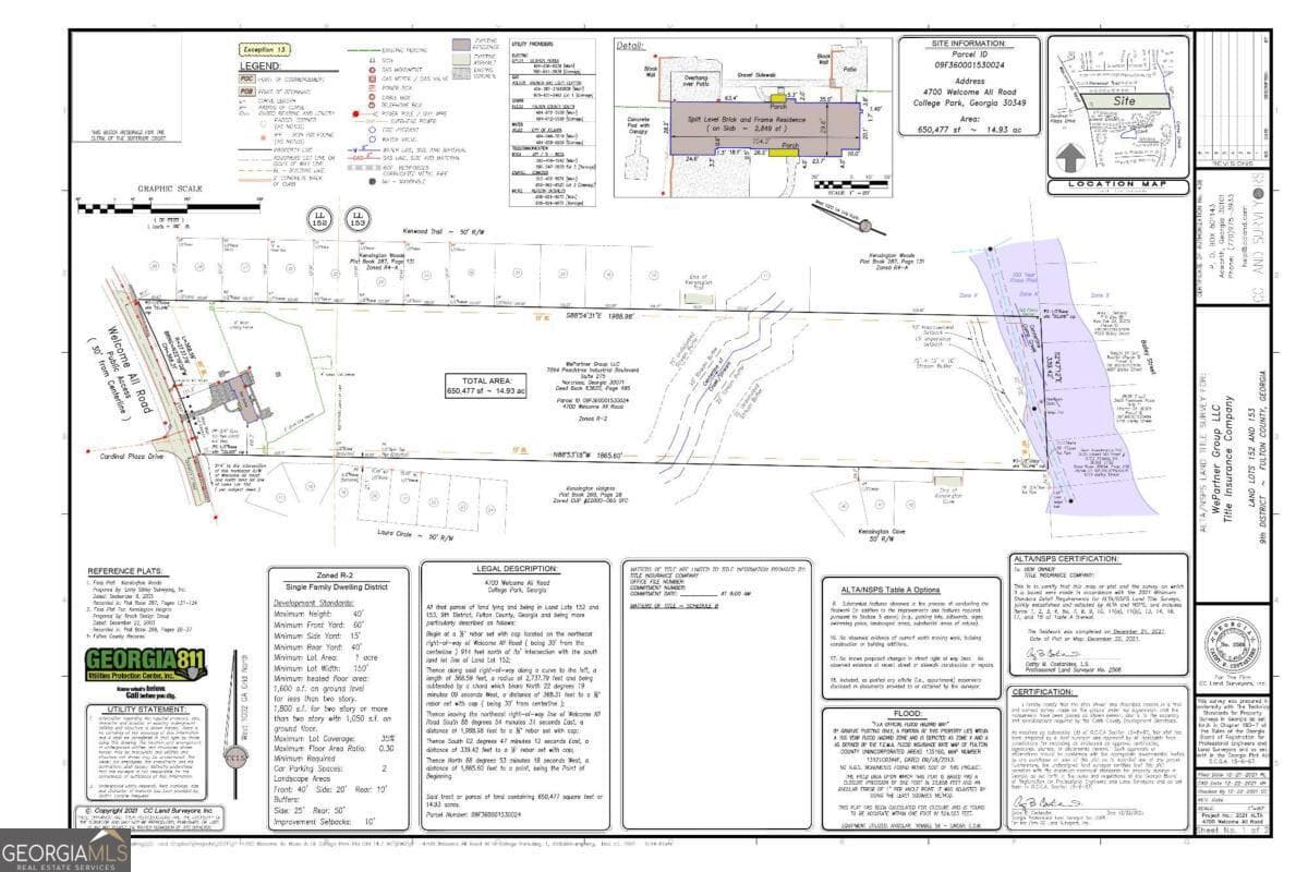 residential lot for sale at 4700 Welcome All Road, College Park, GA 30349 — photo 1 of 1
