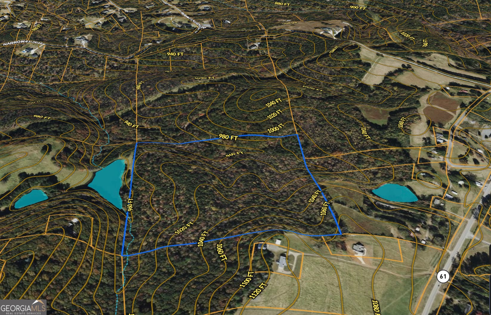 estate lot for sale at 0 Narroway Church Circle LOT #2 (SOUTHERN 38.72 AC, Dallas, GA 30132 — photo 3