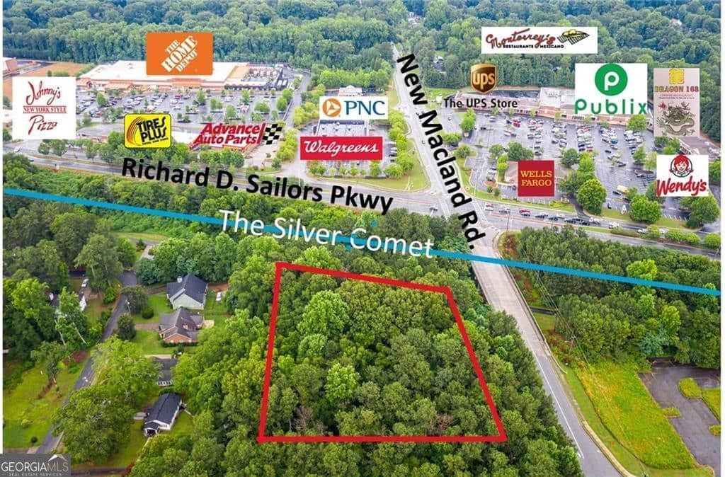 residential lot for sale at 0 New Macland Road, Powder Springs, GA 30127 — photo 2