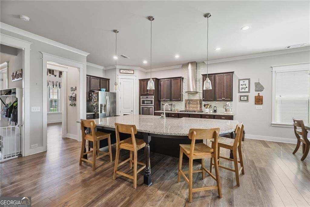 4 bedroom, 4 bathroom, 4,956 sq ft single family residence for sale at 322 Woodridge Pass, Canton, GA 30114 — photo 2